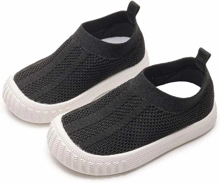 Jack & Lily Socks & Canvas Sneakers for Kids- Breathable Toddler Shoes with Non-Slip Sole for Confident Steps- Kids Shoe for Comfort, Support & Daily Play- Baby Sneakers Keep Little Feet Happy All Day