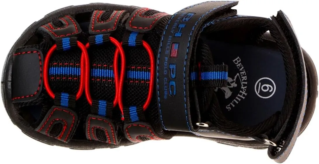 Josmo Boy's Closed Toe Athletic Sandals Sporty Summer Active Shoes for Outdoor Fun Size Toddler-Little Kid-Big Kid
