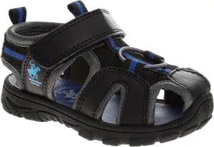 Josmo Boy's Closed Toe Athletic Sandals Sporty Summer Active Shoes for Outdoor Fun Size Toddler-Little Kid-Big Kid