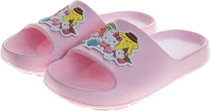 Josmo Sanrio Hello Kitty Slides Open Toe Sandals - Summer Beach Water Pool Shoes (sizes: Little Kid/Big Kid - Adults)