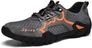 JOYVIP Men's Quick-Drying Swimming Aqua Beach Shoes Lightweight Mesh Hiking Sneakers