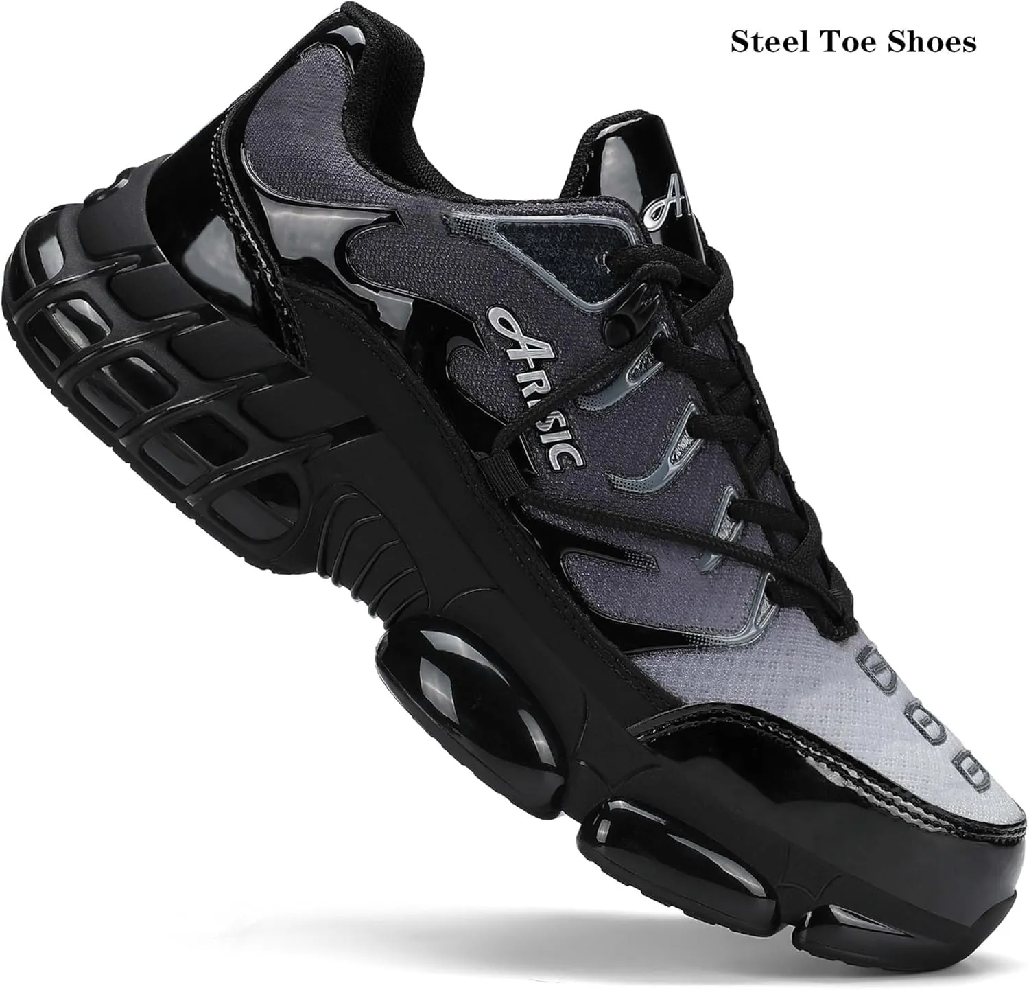 KCVTD Steel Toe Shoes for Men Indestructible Work Shoes Lightweight Steel Toe Sneakers Women Puncture Proof Non Slip Composite Toe Safety Zapatos