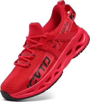 KCVTD Steel Toe Shoes for Men Safety Work Shoes Women Indestructible Steel Toe Sneakers Puncture Proof Slip Resistant Construction Shoe