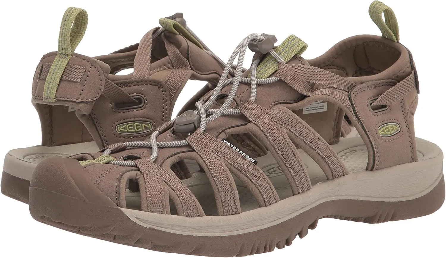 KEEN Women's Whisper Closed Toe Sport Sandal