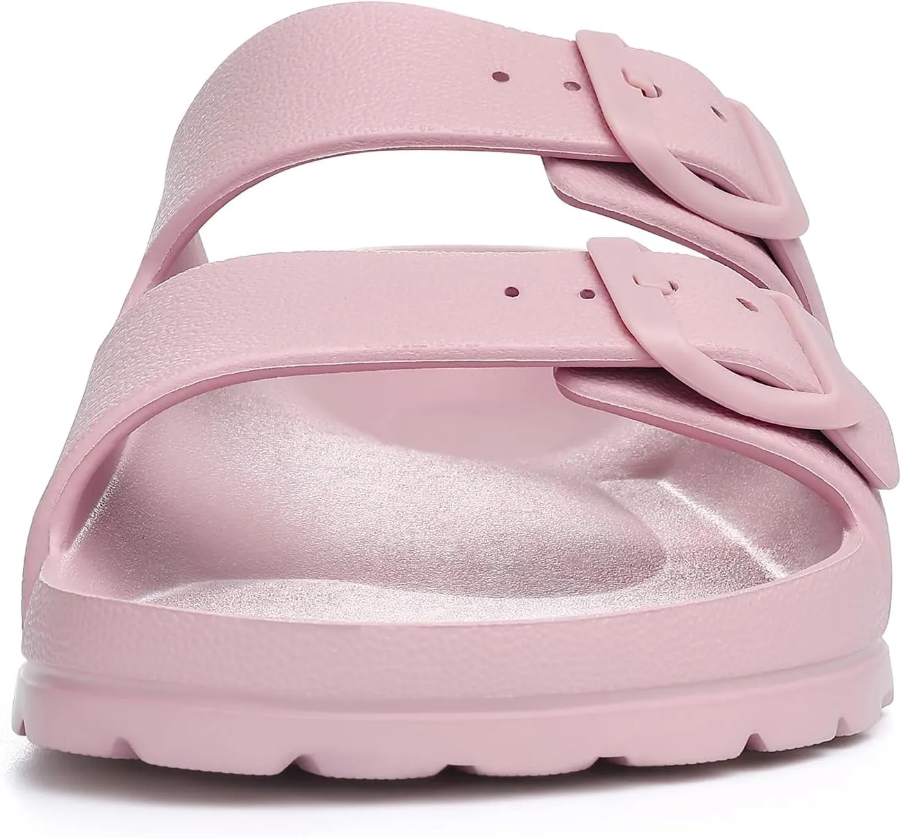 KIDMI Women's Comfortable EVA Sandals with Medium Arch Support, Adjustable Buckle Summer Beach Slide Sandal