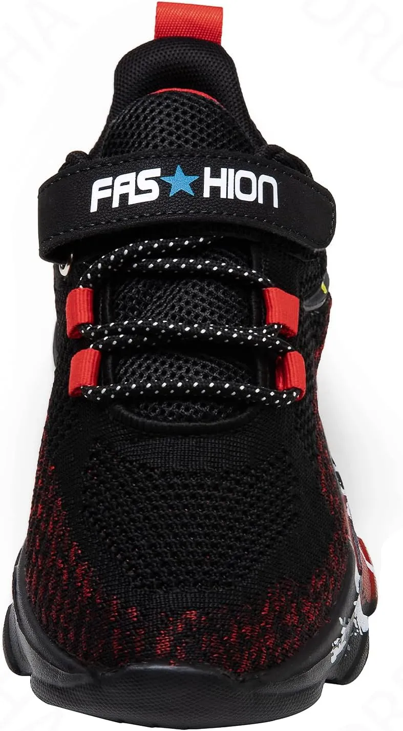 Kids Sneakers for Boys Girls Sports Tennis Breathable Walking Lightweight Running Kid Shoes