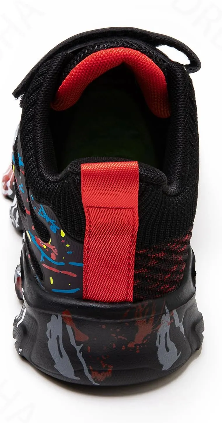 Kids Sneakers for Boys Girls Sports Tennis Breathable Walking Lightweight Running Kid Shoes