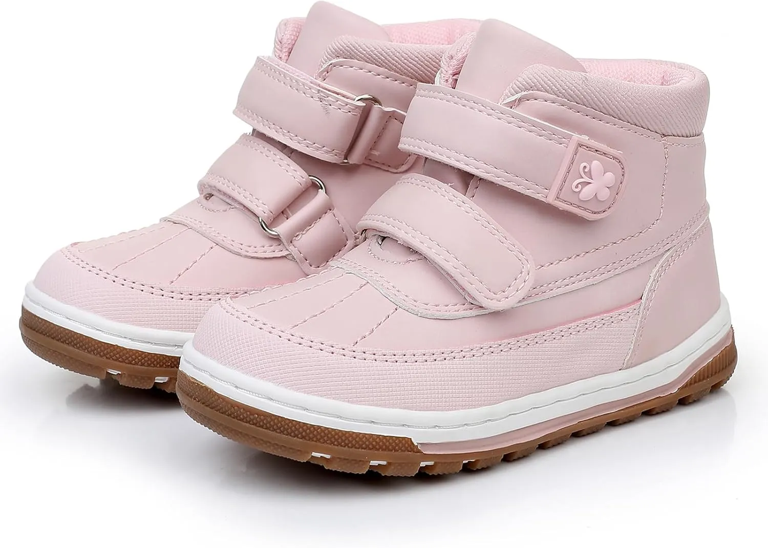Kids Toddler Boots Boys Girls Fall Water-Resistant Strap Outdoor Ankle Boots(Toddler/Little Kid)