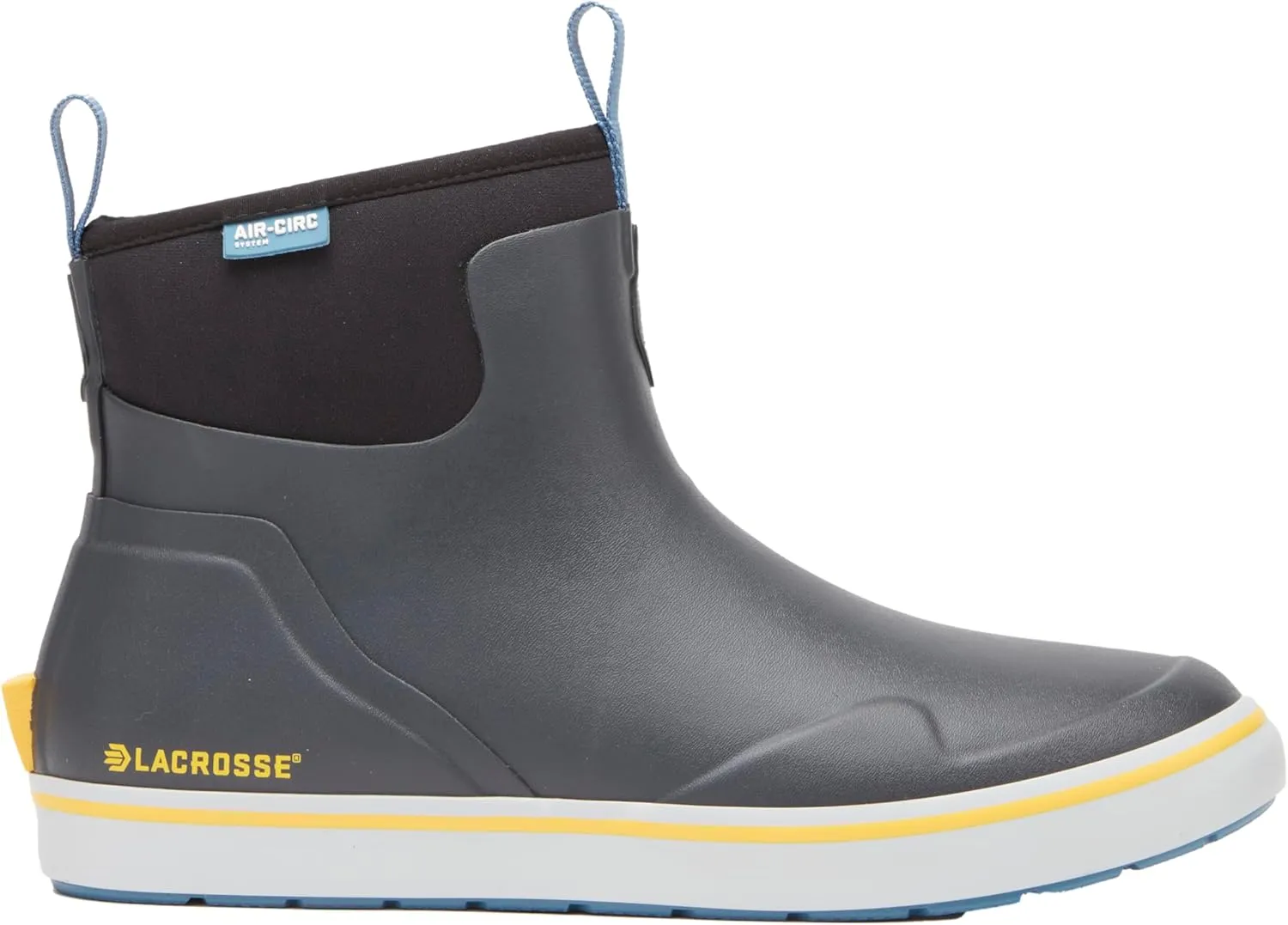 LaCrosse Alpha Deck Boot 6" - Rain Boots Men, Waterproof Boots for Men, Durable Outdoor Boots for Men, Comfort Fit