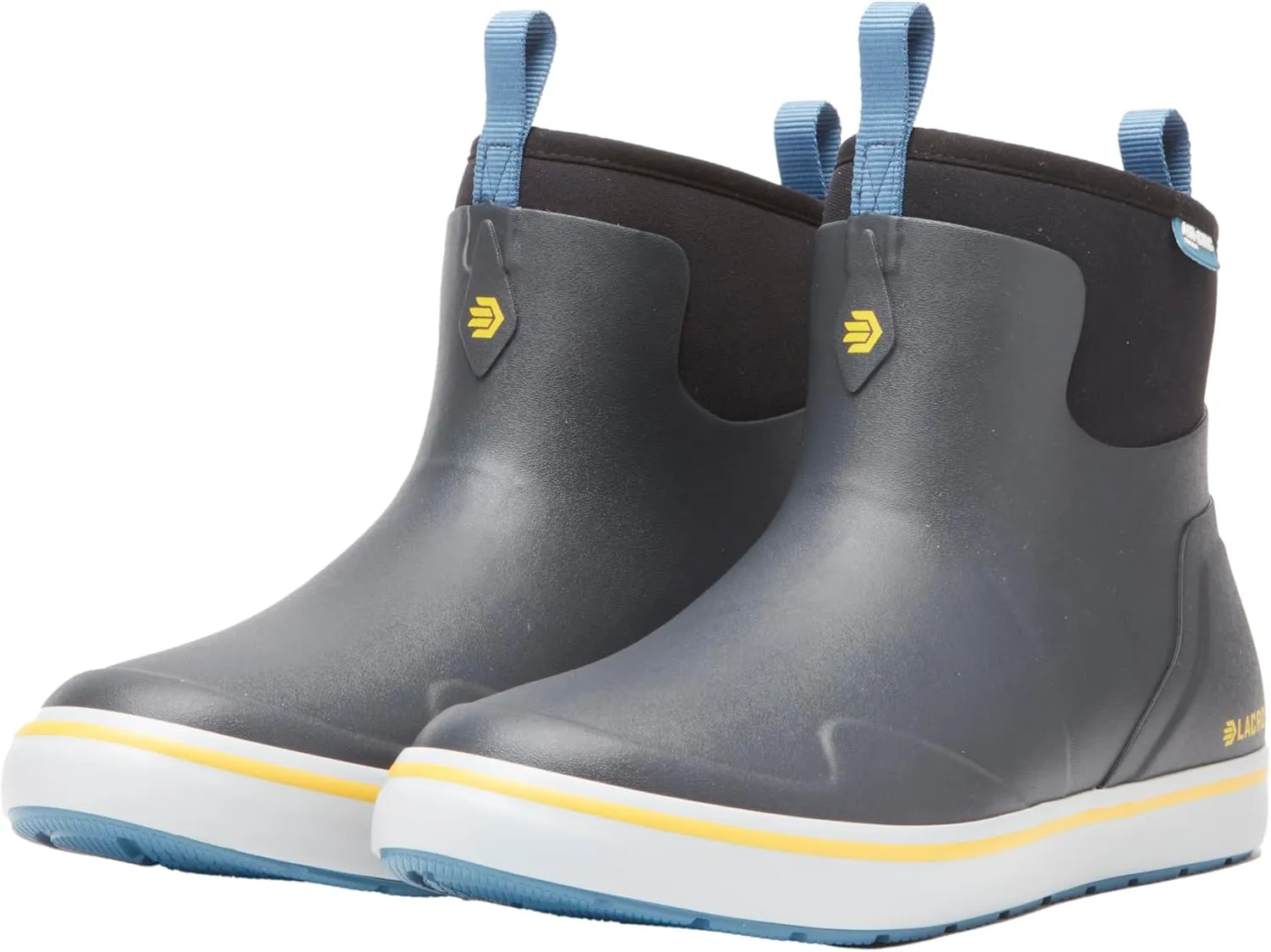 LaCrosse Alpha Deck Boot 6" - Rain Boots Men, Waterproof Boots for Men, Durable Outdoor Boots for Men, Comfort Fit