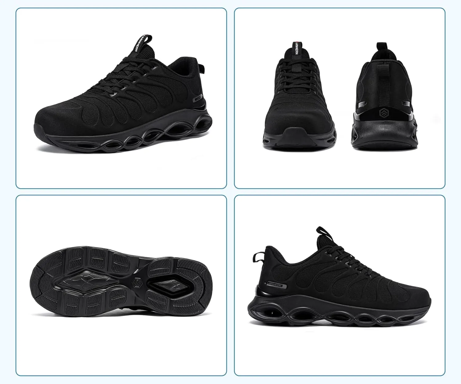 LARNMERN Steel Toe Shoes for Men Women Wide Lightweight Safety Sneakers Comfortable Safety Shoes Colorful Tennis Work Shoes