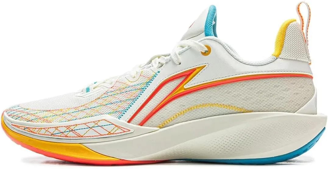 LI-NING Shining Men Basketball Shoes Lining Anti-Slip Professional Shock Absorption Sneakers Sports Shoes ABPU001 ABAV009