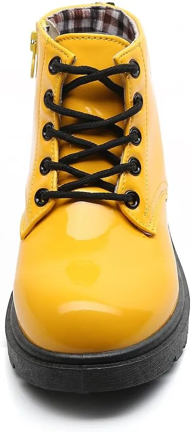 Little Kids Ankle Boots Little Girls Outdoor Combat Toddler Boots