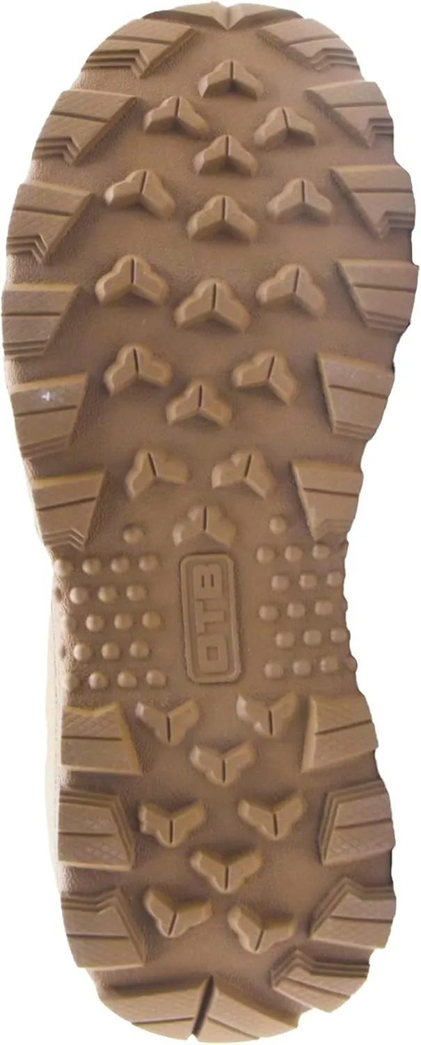 M-Flex 8 Tactical Boots for Men and Women - Lightweight, Durable, Waterproof Military & Combat Boots with Slip-Resistant Sole, Coyote