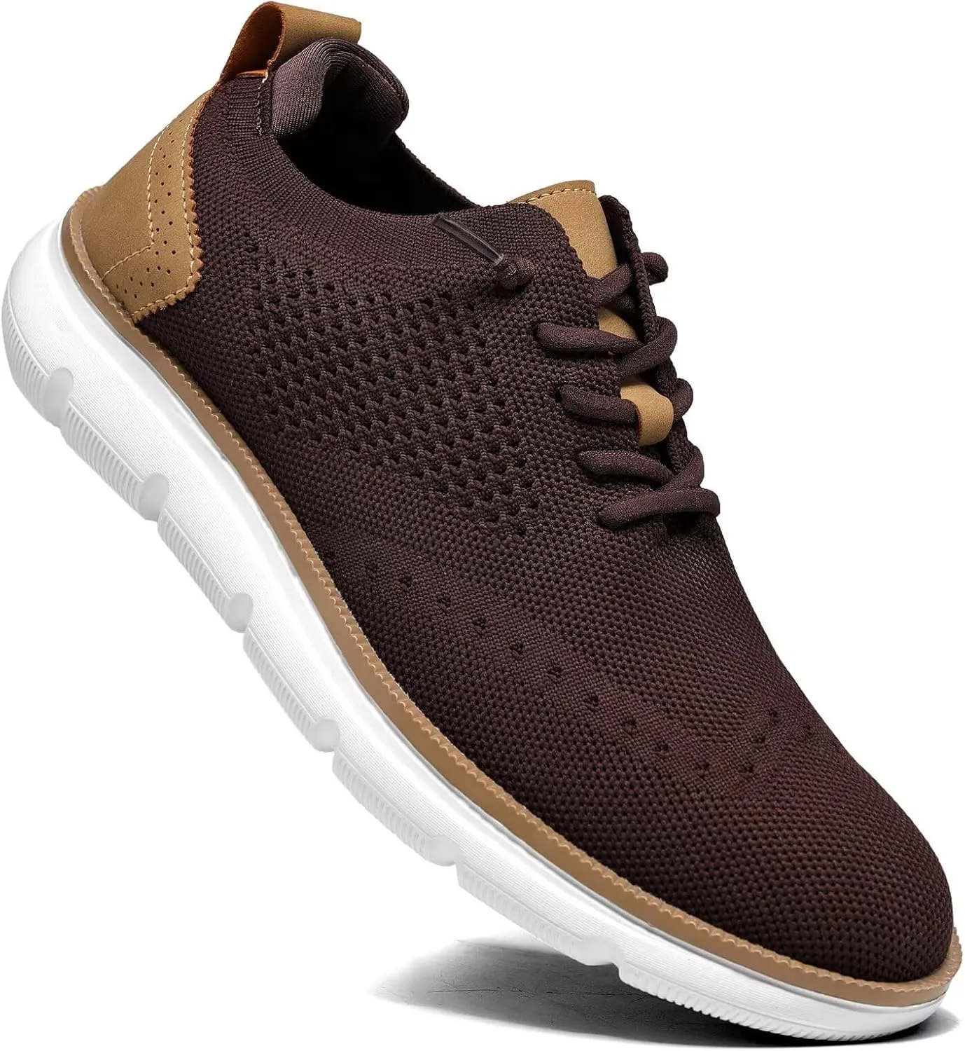 Men's Mesh Sneakers Oxfords Lace-Up Lightweight Casual Walking Shoes Dress Shoes Fashion Sneakers Walking Shoes