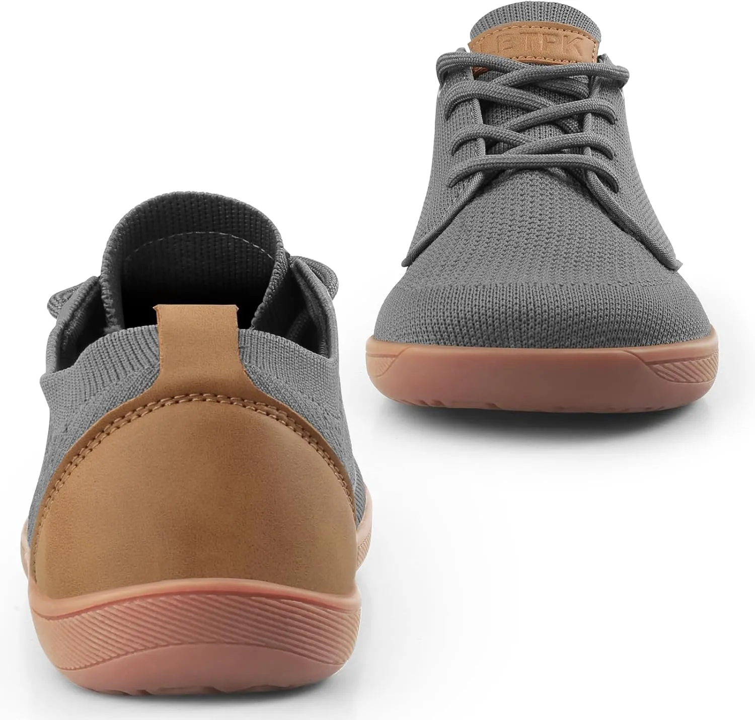 Men's Oxfords Shoes Wide Toe Box Dress Sneakers Fashion Business Casual Shoes Barefoot Zero Drop Walking Shoes