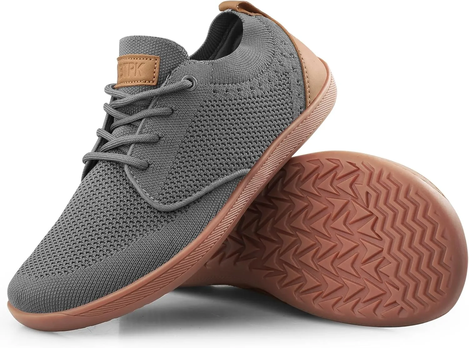 Men's Oxfords Shoes Wide Toe Box Dress Sneakers Fashion Business Casual Shoes Barefoot Zero Drop Walking Shoes