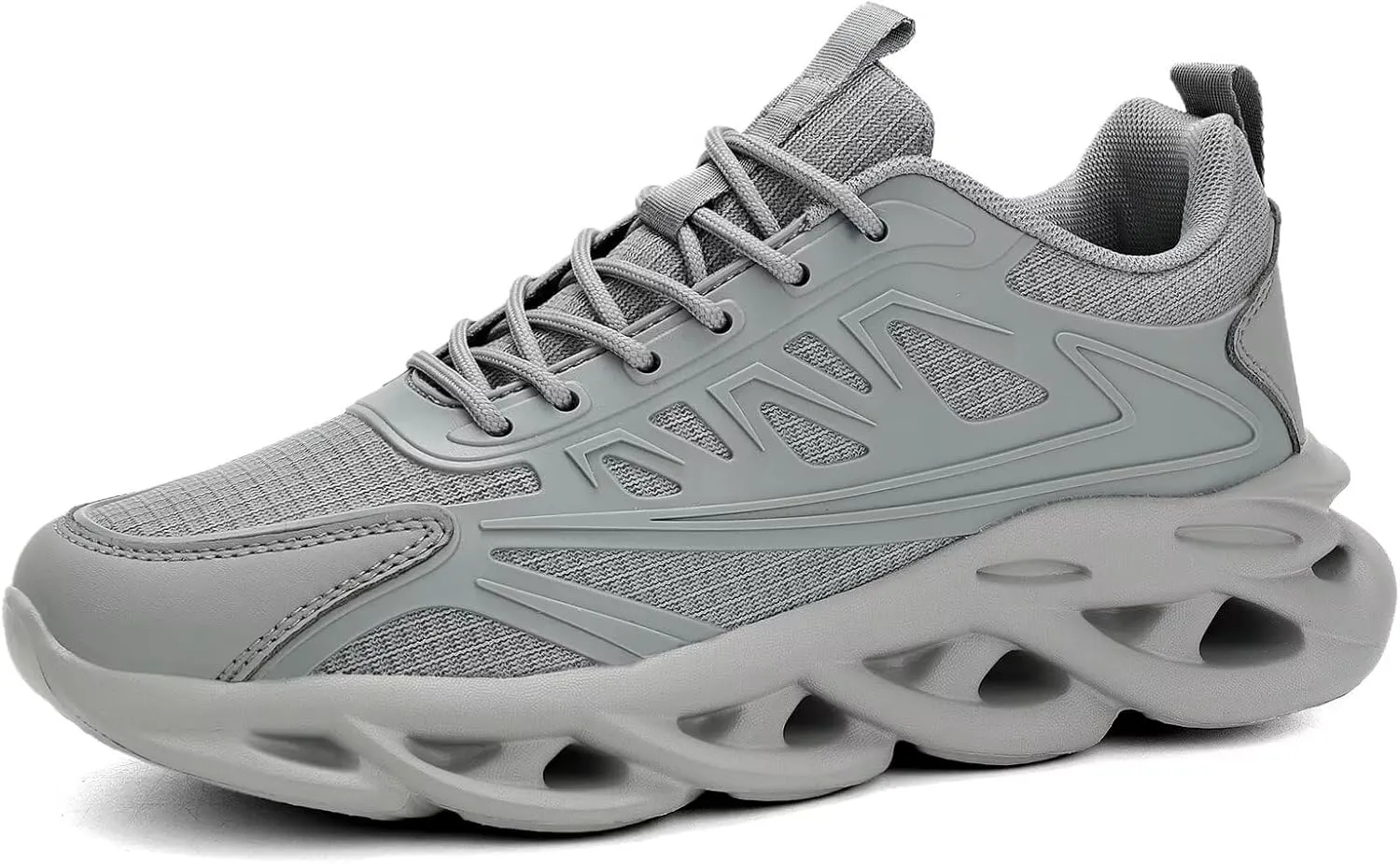 Men's Road-Running-Shoes Walking Fashion Athletic Sneakers Working Gym Comfort Lightweight Mesh Soft Sole Shoes