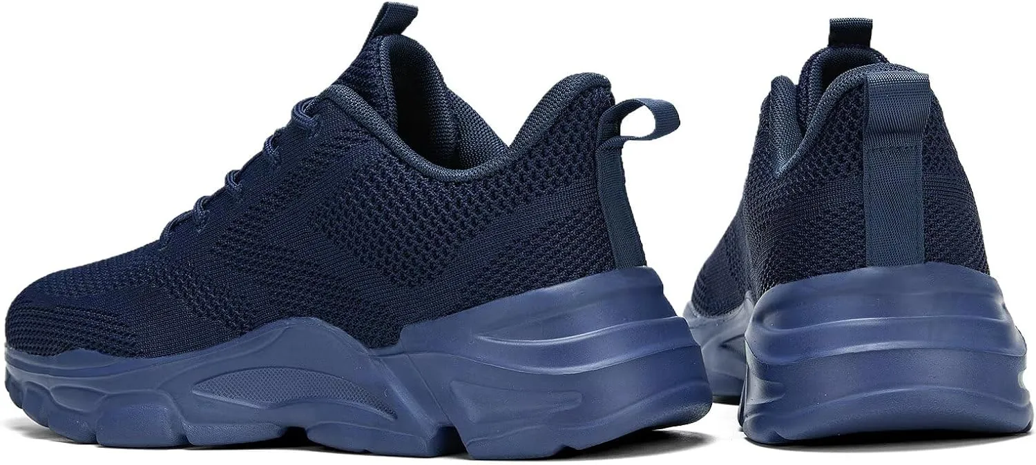 Mens Road-Running Shoes Walking Shoes Fashion Athletic Sneakers Working Gym Comfort Lightweight Mesh Shoes