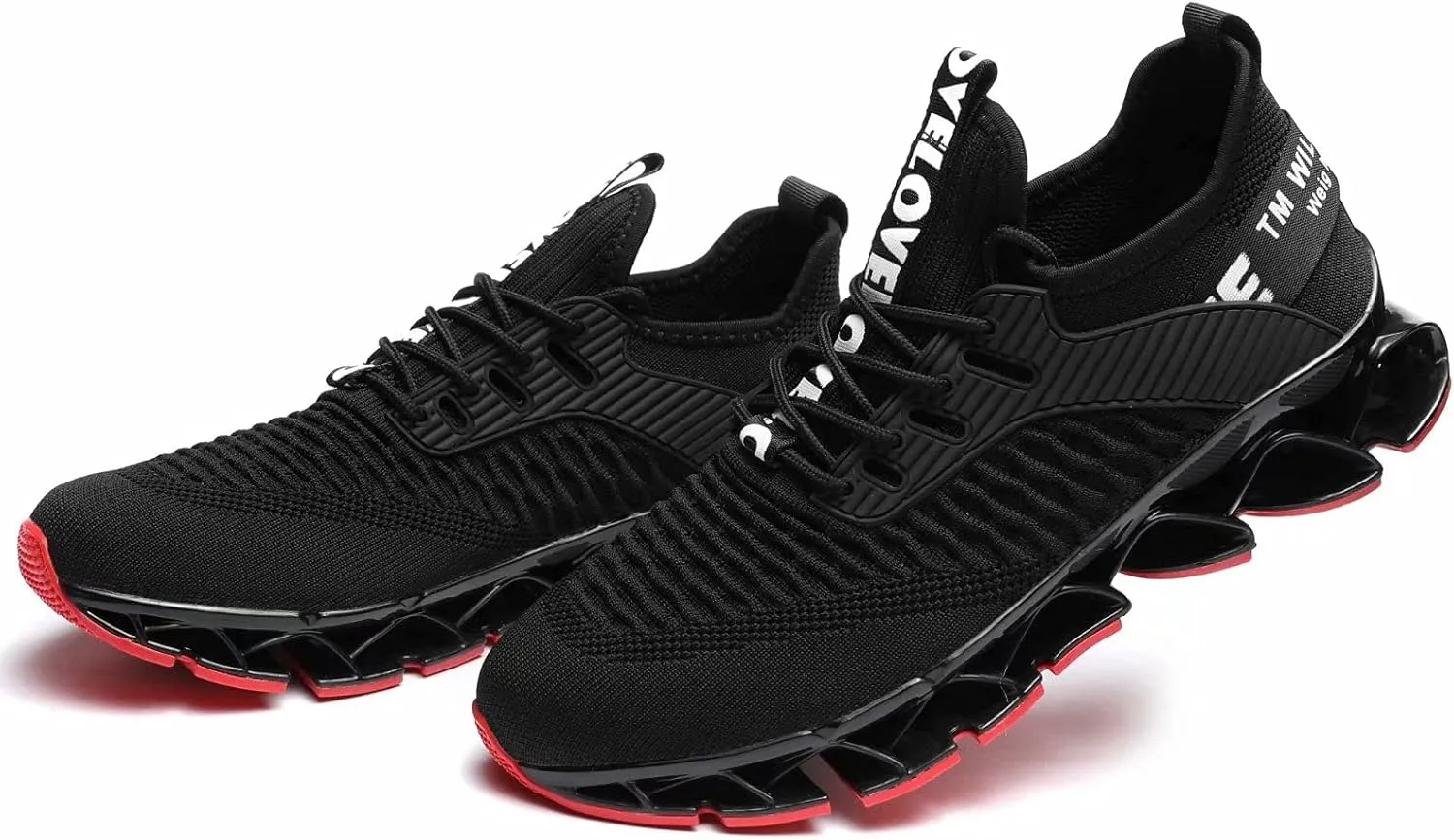 Men's Running Shoes Blade Tennis Walking Fashion Sneakers Breathable Non Slip Gym Sports Work Trainers