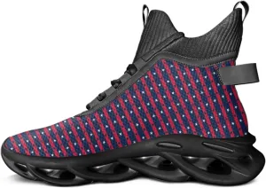 Men's Shoes High Top Blade Shoes Non Slip Athletic Sneakers for Running, Fitness