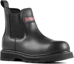 Men's Slip On Chlesea Work Boots for Men, Comfortable, Water Resistant, Full Grain Leather, Slip-Resistant, Goodyear Welt, EH S2432