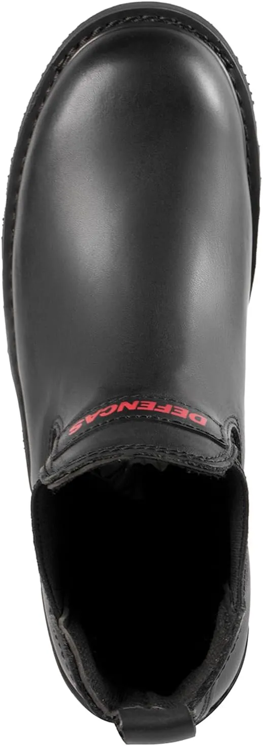 Men's Slip On Chlesea Work Boots for Men, Comfortable, Water Resistant, Full Grain Leather, Slip-Resistant, Goodyear Welt, EH S2432