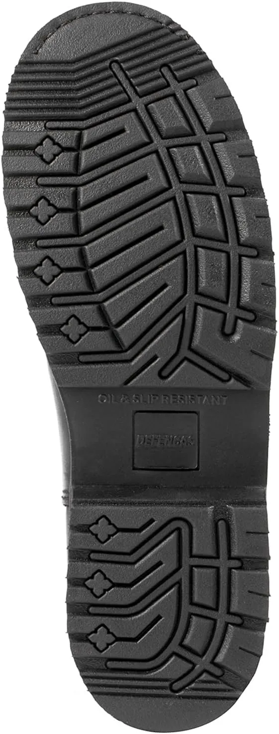 Men's Slip On Chlesea Work Boots for Men, Comfortable, Water Resistant, Full Grain Leather, Slip-Resistant, Goodyear Welt, EH S2432