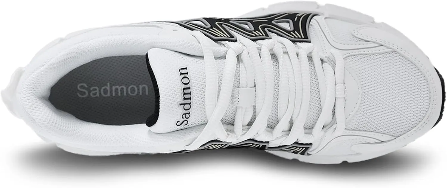 Men's Slip Resistant Trail Running Shoes - Supportive Athletic Shoes for Outdoor Fitness Walking, Road Running and Gym Training