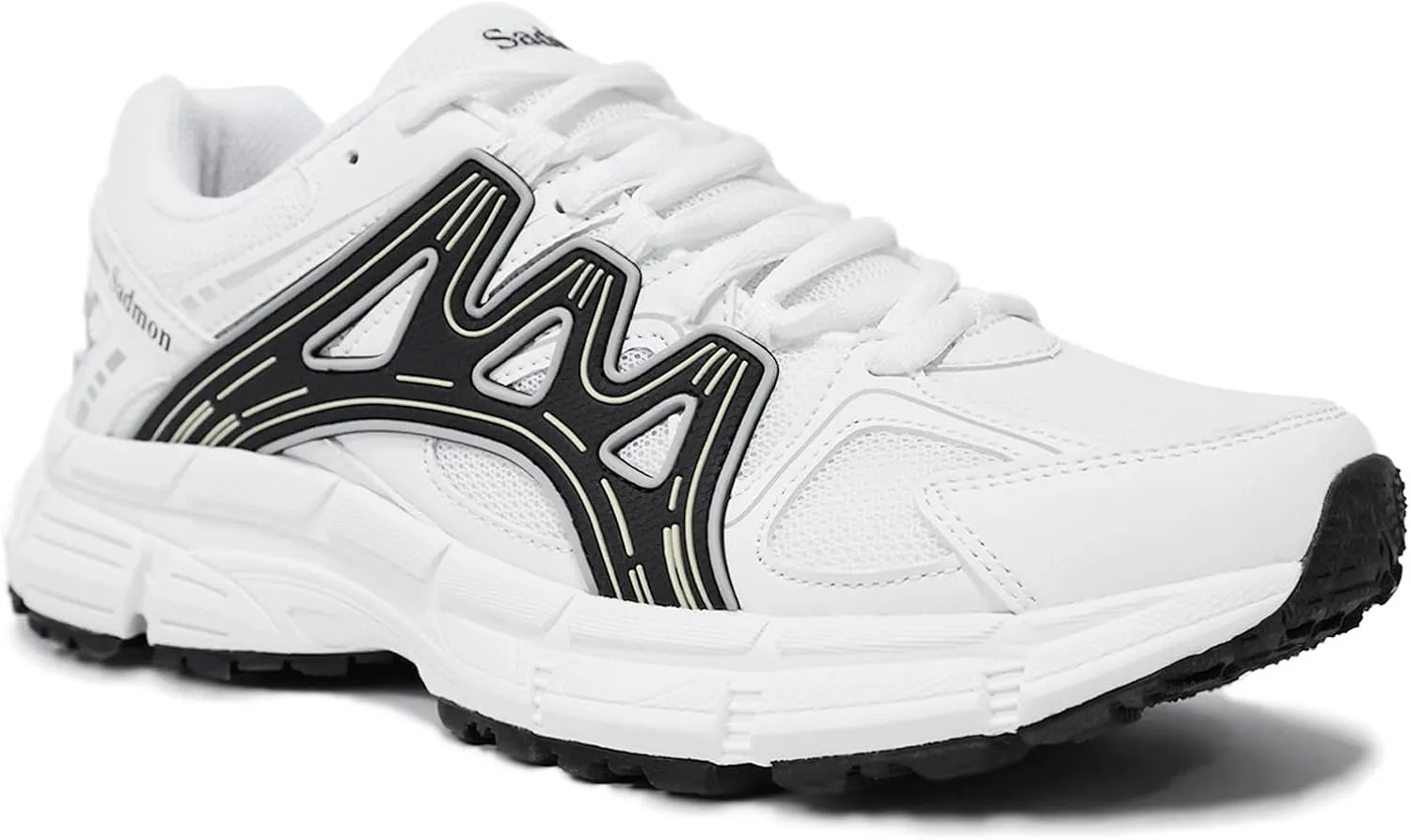 Men's Slip Resistant Trail Running Shoes - Supportive Athletic Shoes for Outdoor Fitness Walking, Road Running and Gym Training