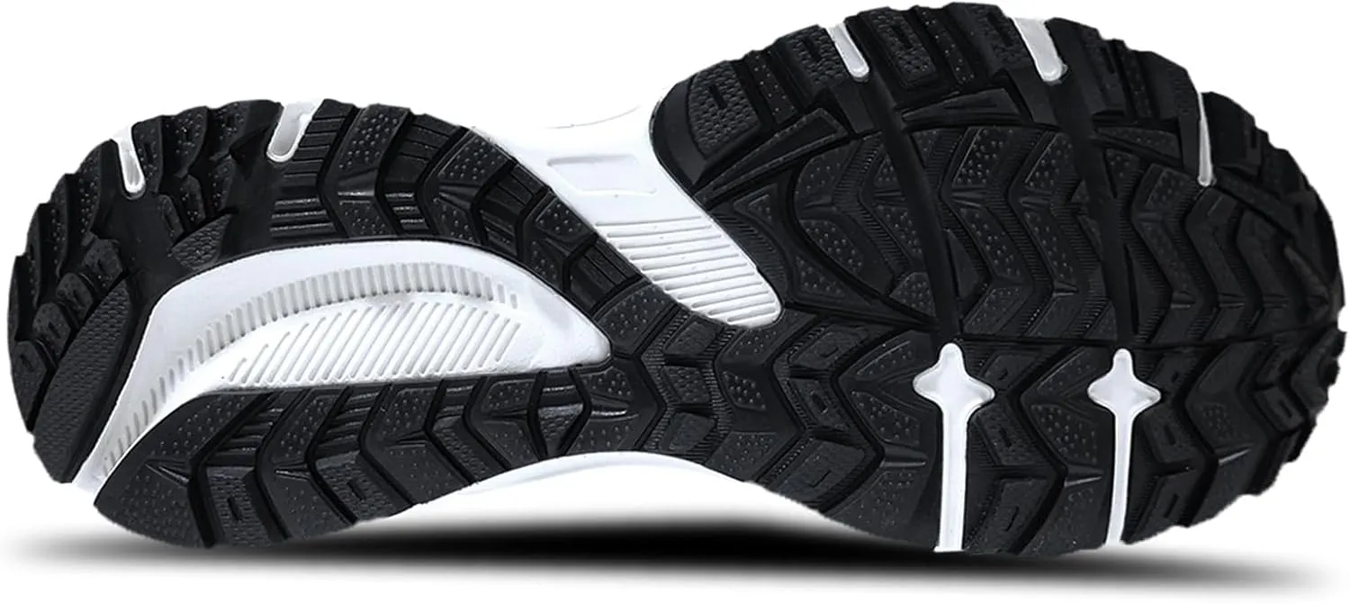 Men's Slip Resistant Trail Running Shoes - Supportive Athletic Shoes for Outdoor Fitness Walking, Road Running and Gym Training