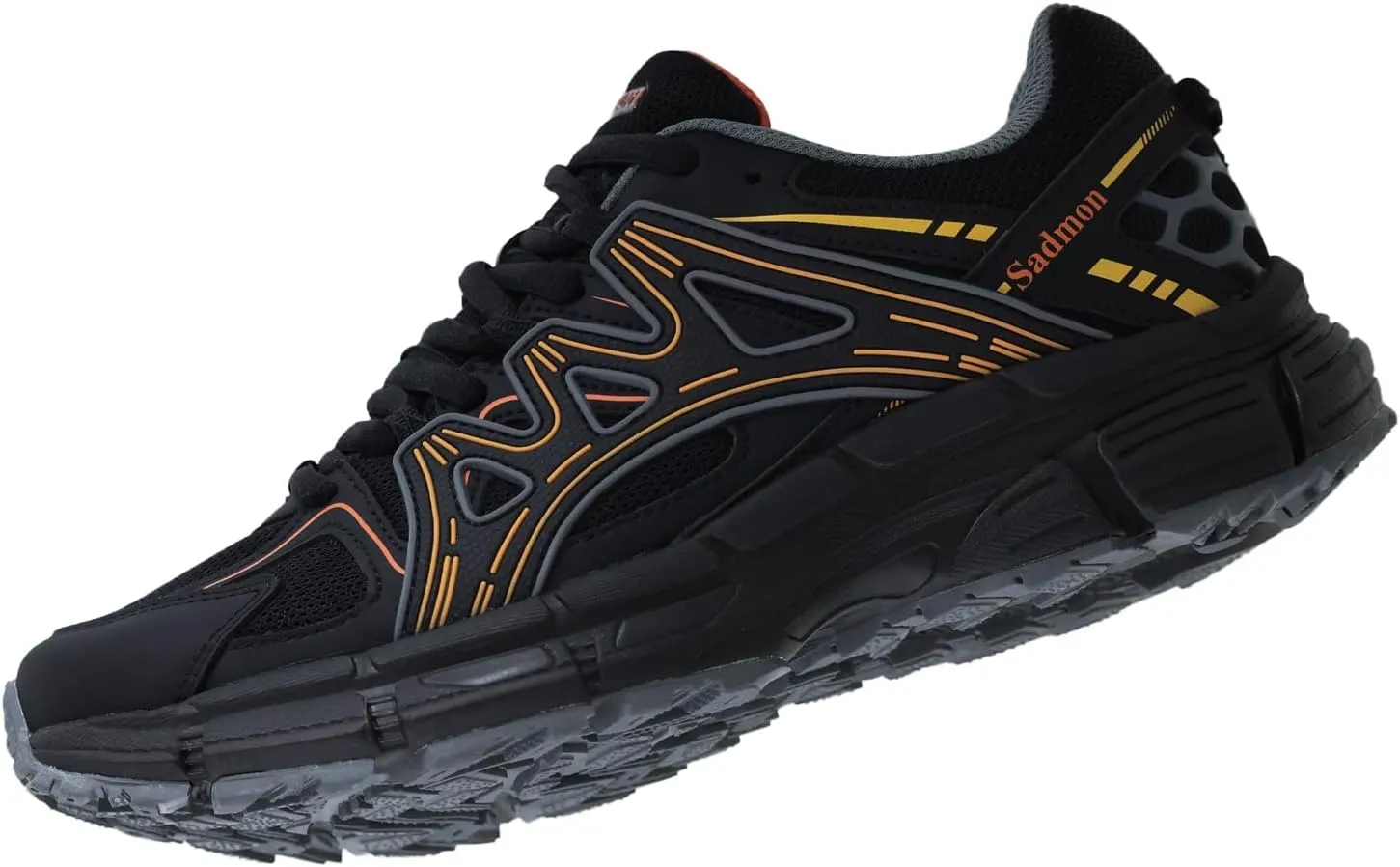 Men's Slip Resistant Trail Running Shoes - Supportive Athletic Shoes for Outdoor Fitness Walking, Road Running and Gym Training