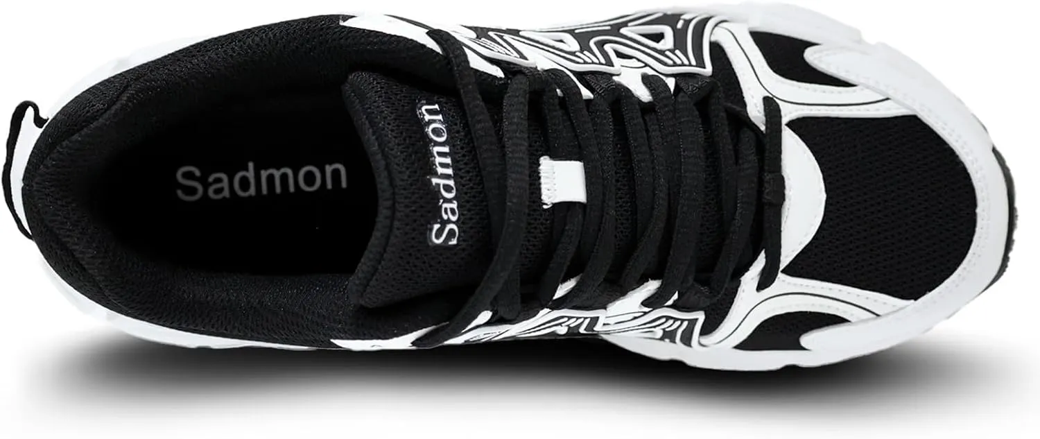 Men's Slip Resistant Trail Running Shoes - Supportive Athletic Shoes for Outdoor Fitness Walking, Road Running and Gym Training