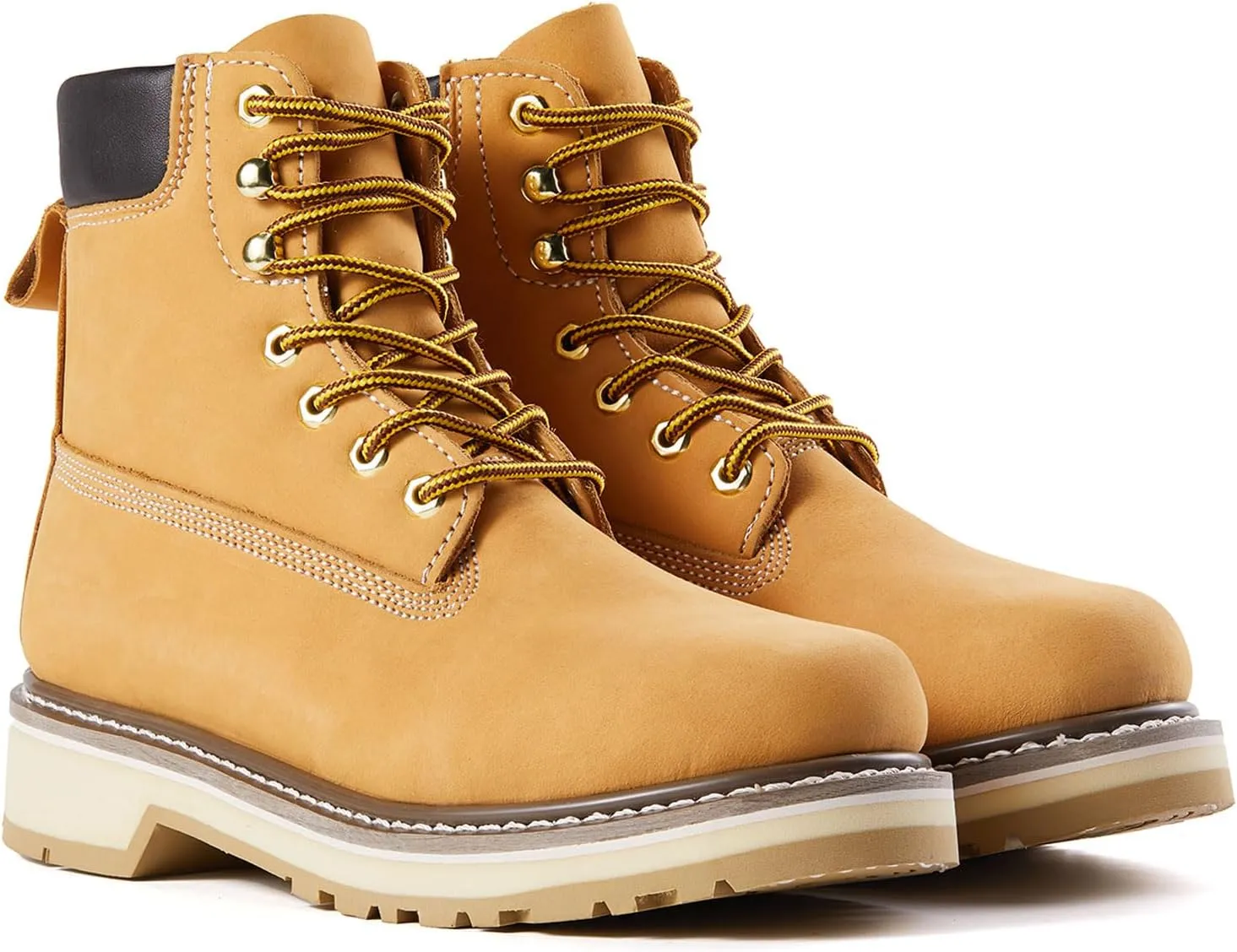 Men's SureTrack 6" Leather Soft Toe Work Boots for Men, Slip-Resistant, Goodyear Welt, EH 84101