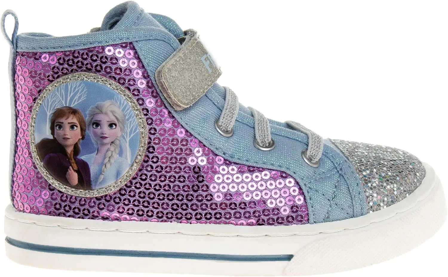 Minnie Mouse Frozen Encanto Sneakers Casual Canvas - Kids Girls Snow White Elsa Maribel Character Slipon Shoes (Sizes 6-12 Toddler - Little Kid)