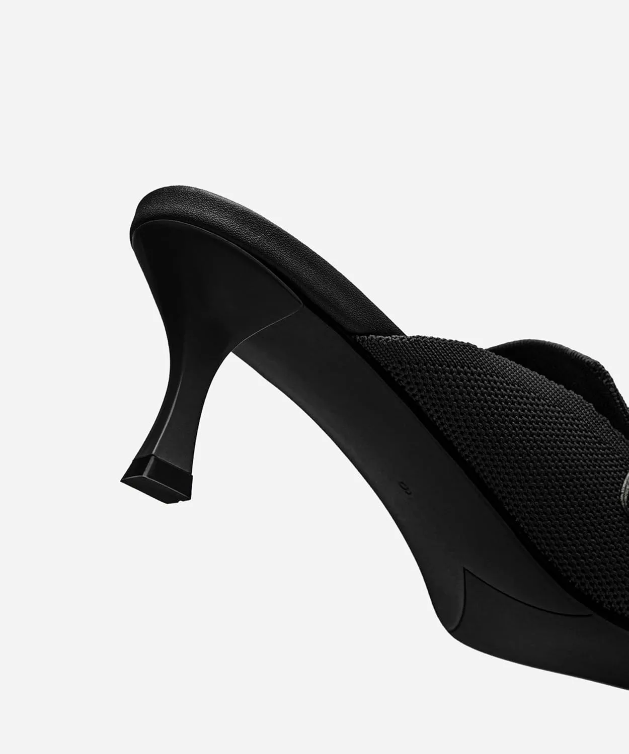 Mousse FIT Women's Elegant Square Toe Heeled Mules