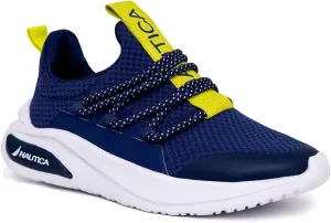 Nautica Kids Athletic Slip-On Sneakers - Comfortable Bungee Running Shoes for Boys and Girls - Stylish and Supportive Footwear for Active Kids (Big Kid/Little Kid/Toddler)