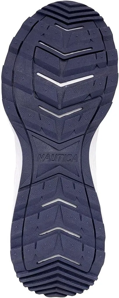 Nautica Men's Lace-Up Sneakers - Max Cushioning Running, Walking, Tennis Shoes - Comfortable Enhanced Support Athletic Sneakers-Balacava