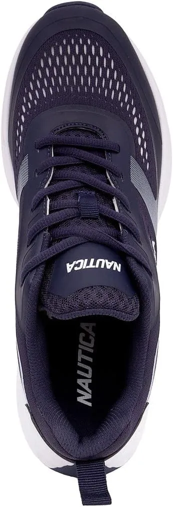Nautica Men's Lace-Up Sneakers - Max Cushioning Running, Walking, Tennis Shoes - Comfortable Enhanced Support Athletic Sneakers-Balacava