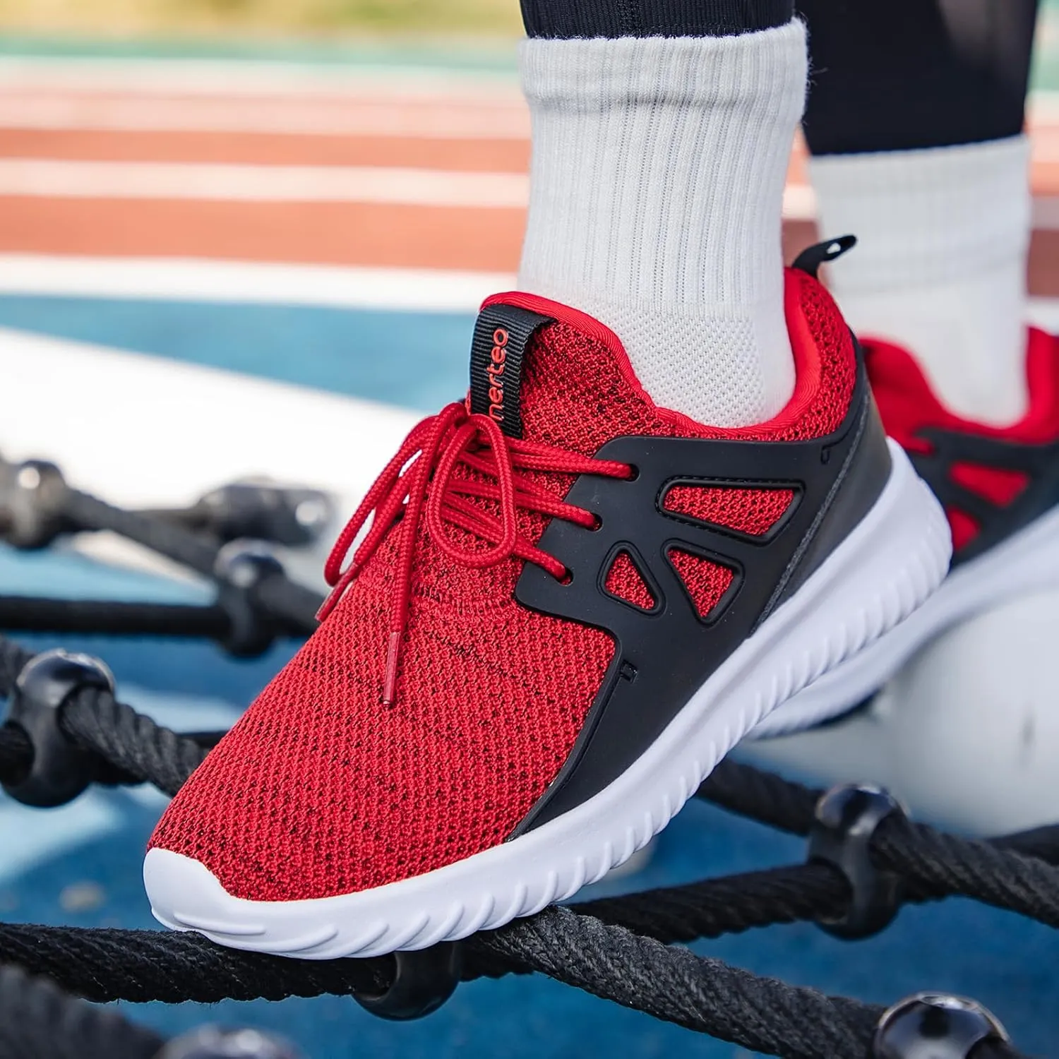 nerteo Kids Tennis Shoes |Running Athletic Footwear for Boys & Girls | Lightweight Breathable Walking Gym Sneakers for Little Kid/Big Kid