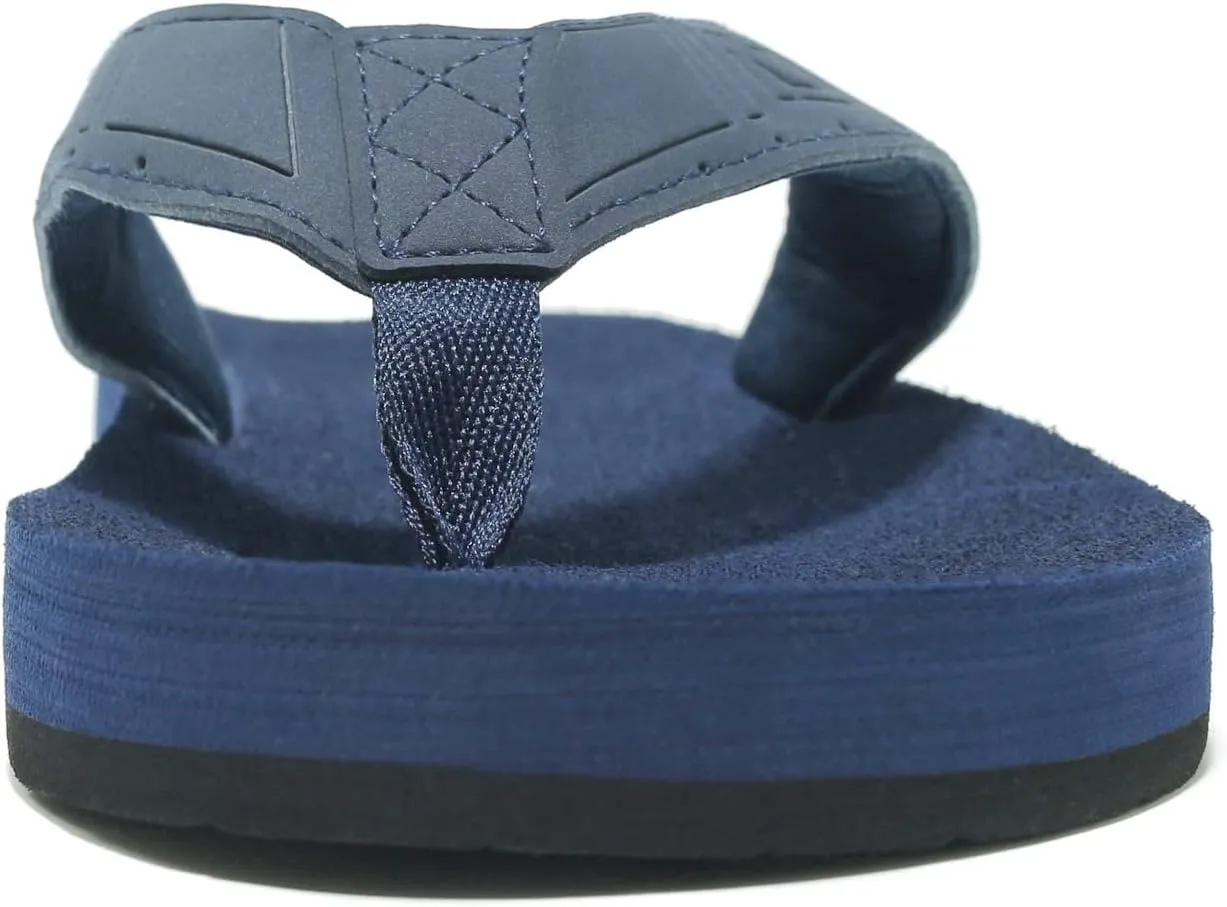 NewDenBer Mens Flip Flops Comfortable Thong Sandals Lightweight Summer Beach Sandals