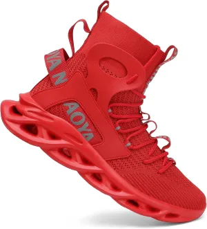 Nihaoya Men Athletic Walking Running Tennis Shoes Fashion Sneakers