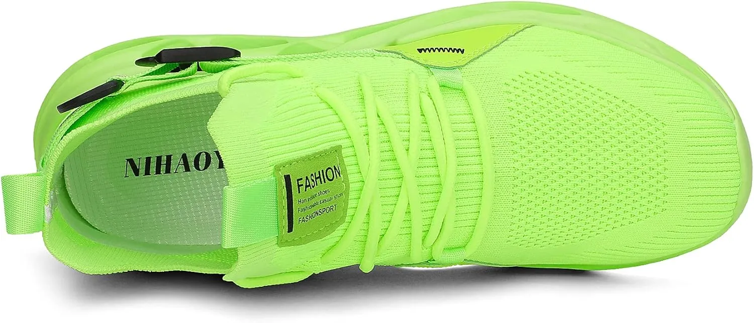 Nihaoya Men Athletic Walking Running Tennis Shoes Fashion Sneakers