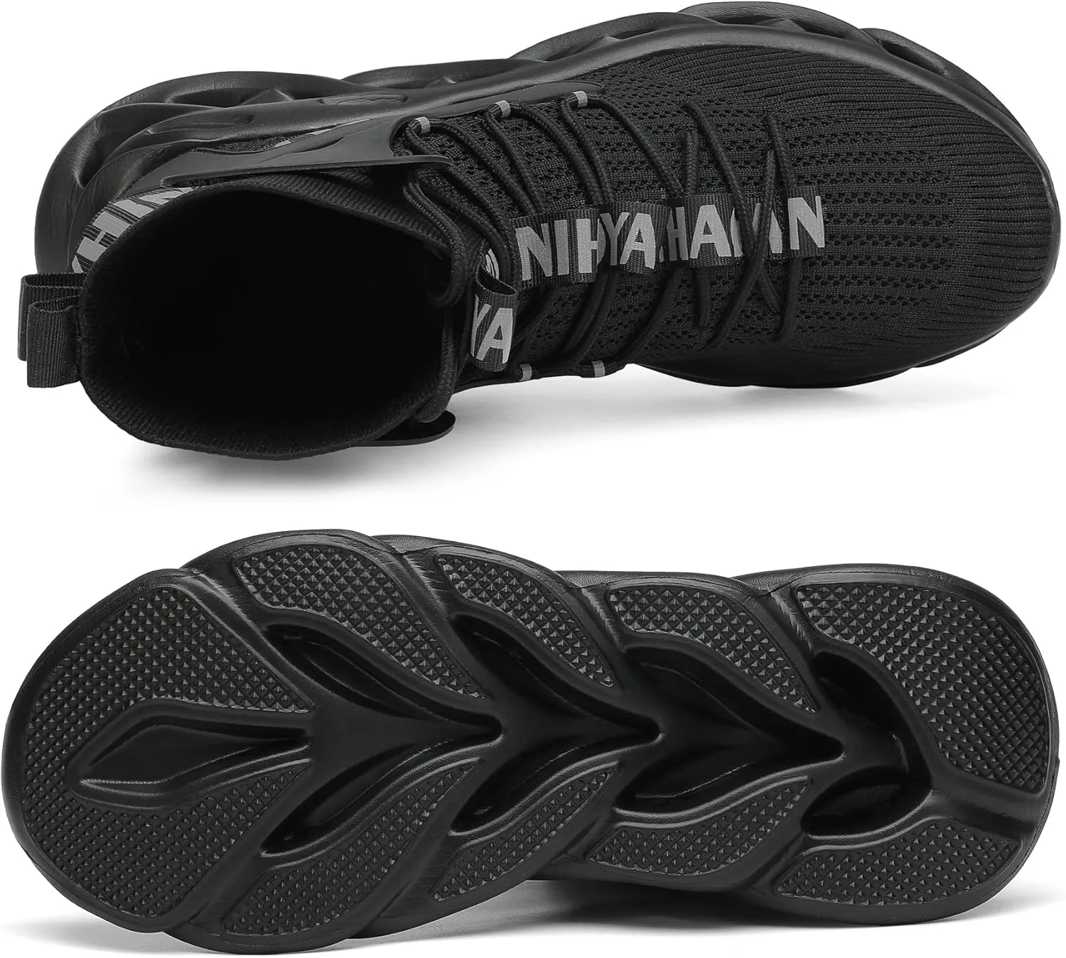 Nihaoya Men Athletic Walking Running Tennis Shoes Fashion Sneakers