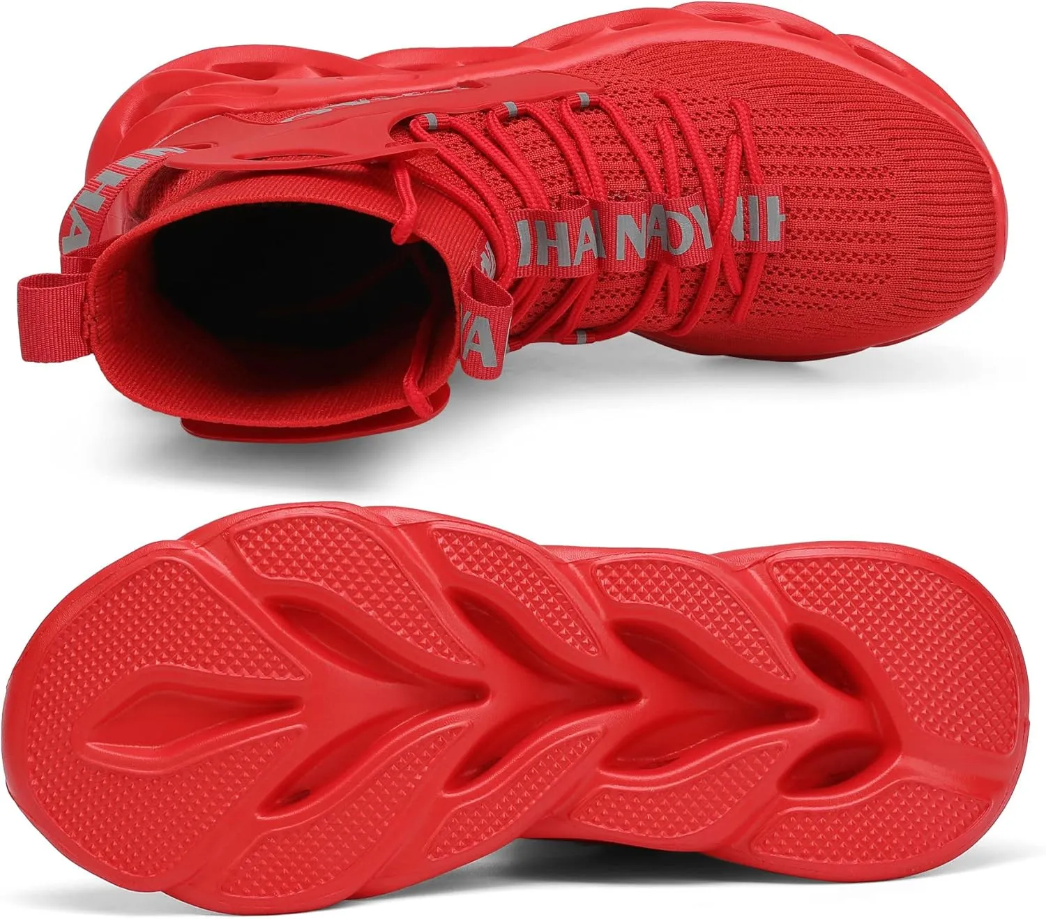 Nihaoya Men Athletic Walking Running Tennis Shoes Fashion Sneakers