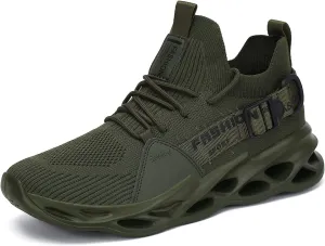 Nihaoya Men Athletic Walking Running Tennis Shoes Fashion Sneakers