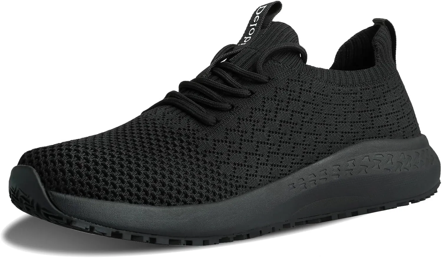 Non Slip Shoes for Women Food Service Work Shoes Restaurant Slip Resistant Hospital Walking Sneakers Breathable Lightweight Lace Up Shoes