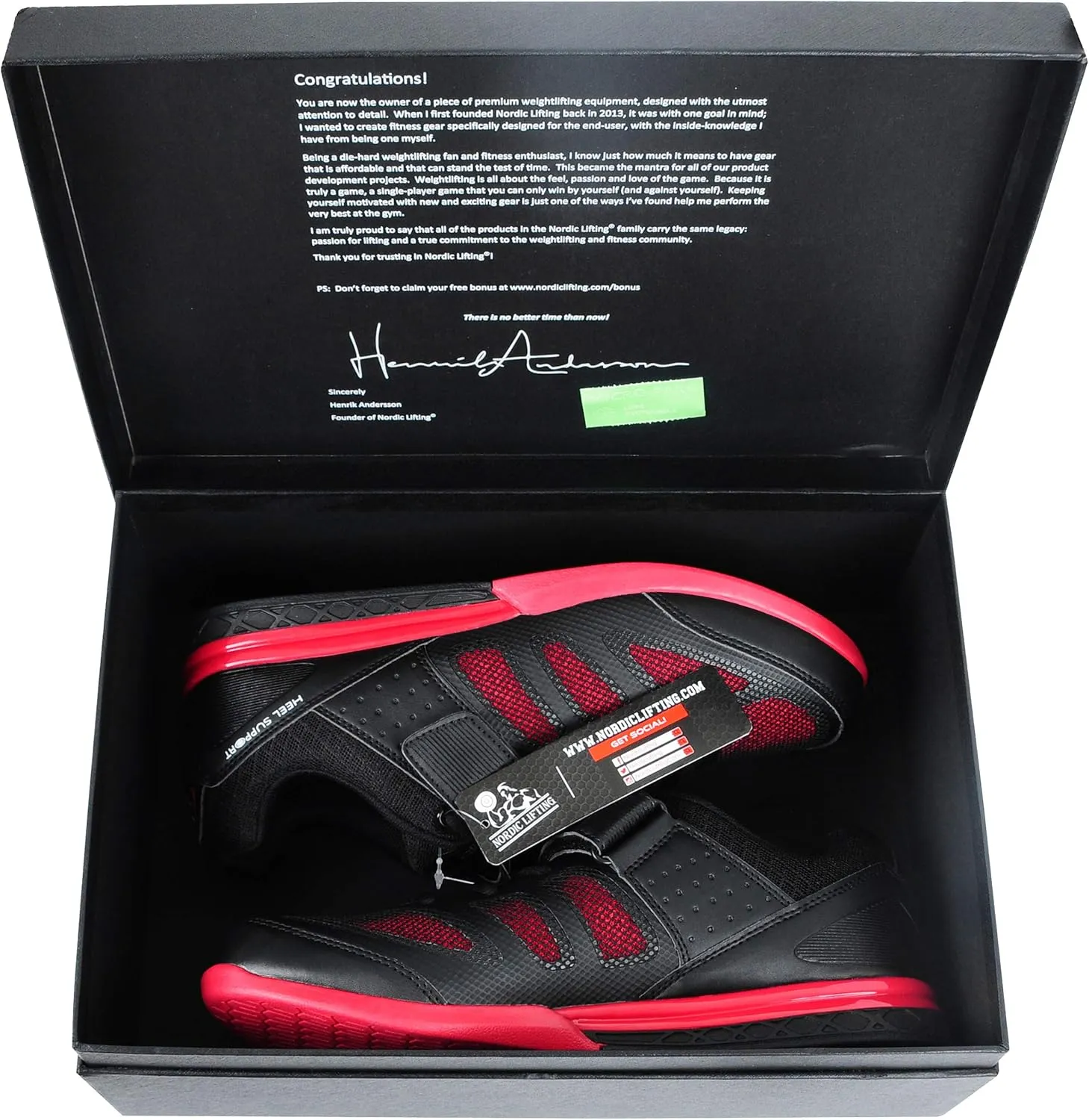 Nordic Lifting Weightlifting Shoes Ideal for Crossfit & Gym - Men's Sneakers - VENJA