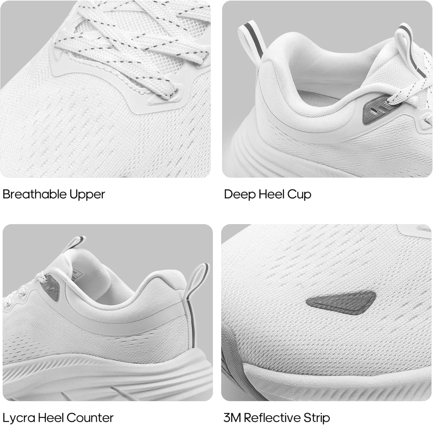 NORTIV 8 Men's Walking Shoes Running Tennis Cushioning ActiveBreeze Non Slip Athletic Gym Workout Comfortable Fashion Sneakers