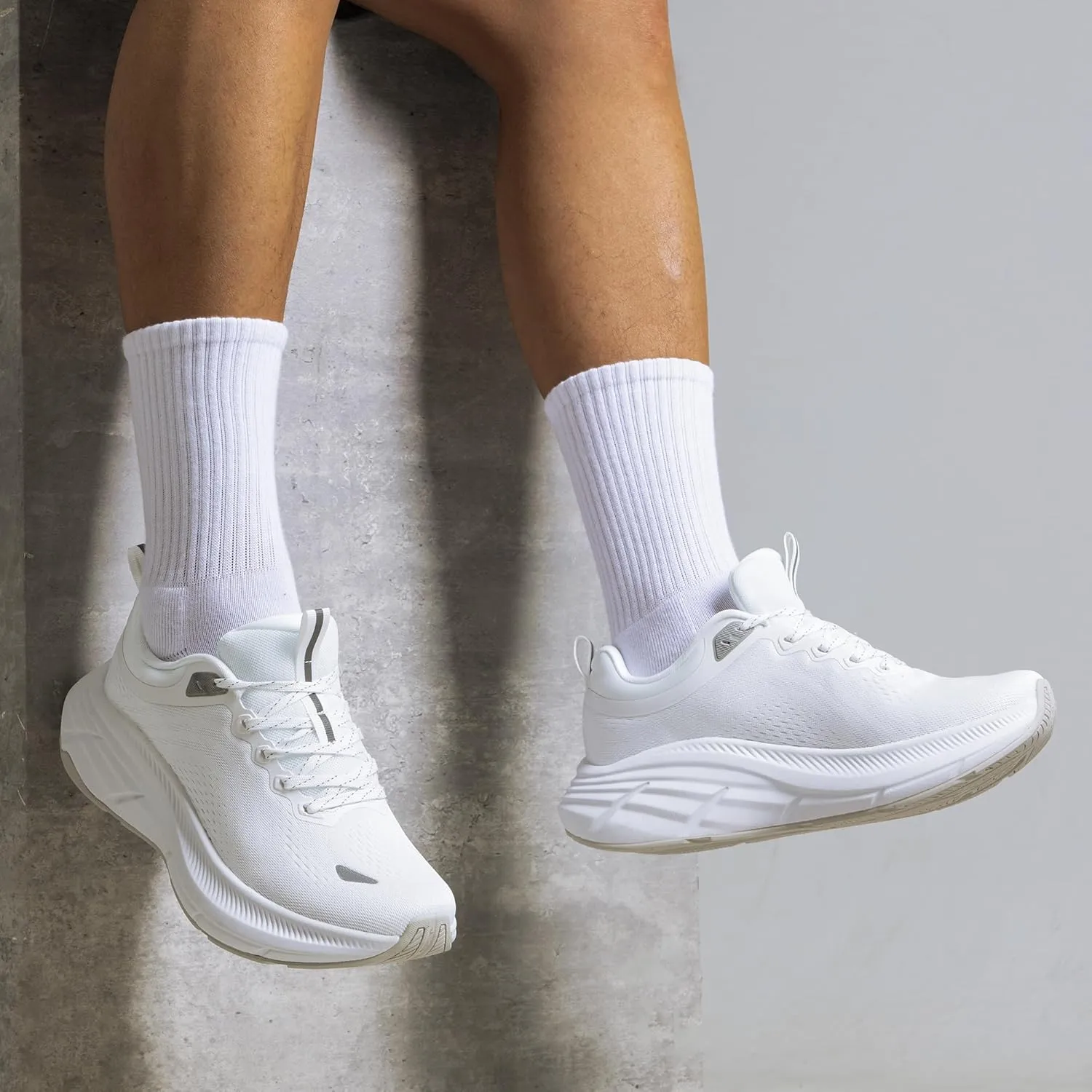 NORTIV 8 Men's Walking Shoes Running Tennis Cushioning ActiveBreeze Non Slip Athletic Gym Workout Comfortable Fashion Sneakers